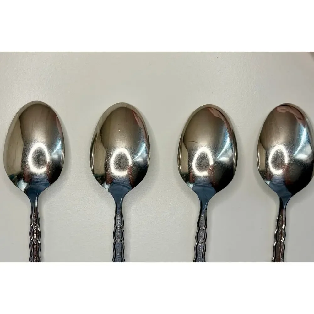 Oneida Cello Place/Oval Soup Spoon Set of 4